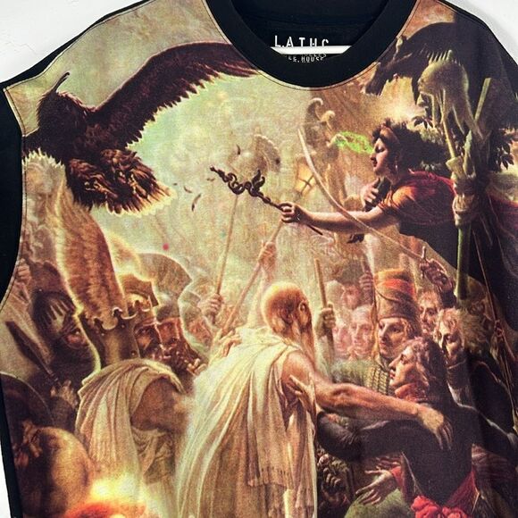 🔥 L.A.T.H.C. Los Angeles Tree House Club Sweatshirt Streetwear Women Sz XL -EUC - Picture 2 of 6